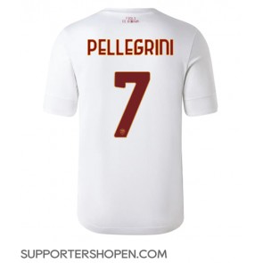 AS Roma Lorenzo Pellegrini #7 Borta Matchtröja 2022-23 Kortärmad